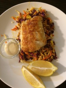 Potato Crusted Cod